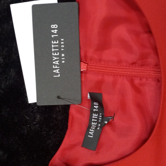 Nwt Lafayette 148 burnt umber dress - Picture 4 of 7